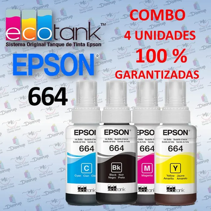 COMBO DE 4 UNIDADES DE COLORES