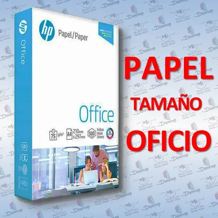Papel Tamaño Oficio