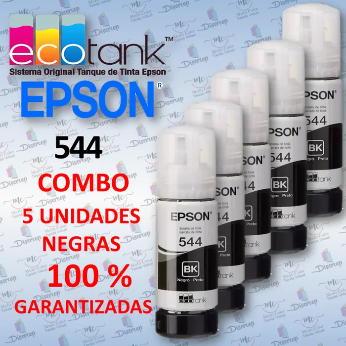 Pack de 5 unidades negras