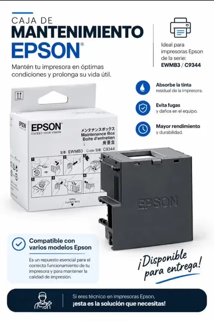 Caja De Mantenimiento Epson C9344