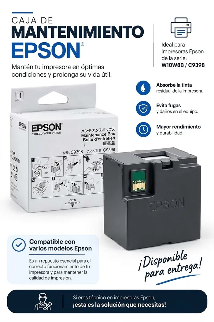 Caja de Mantenimiento Epson C9398